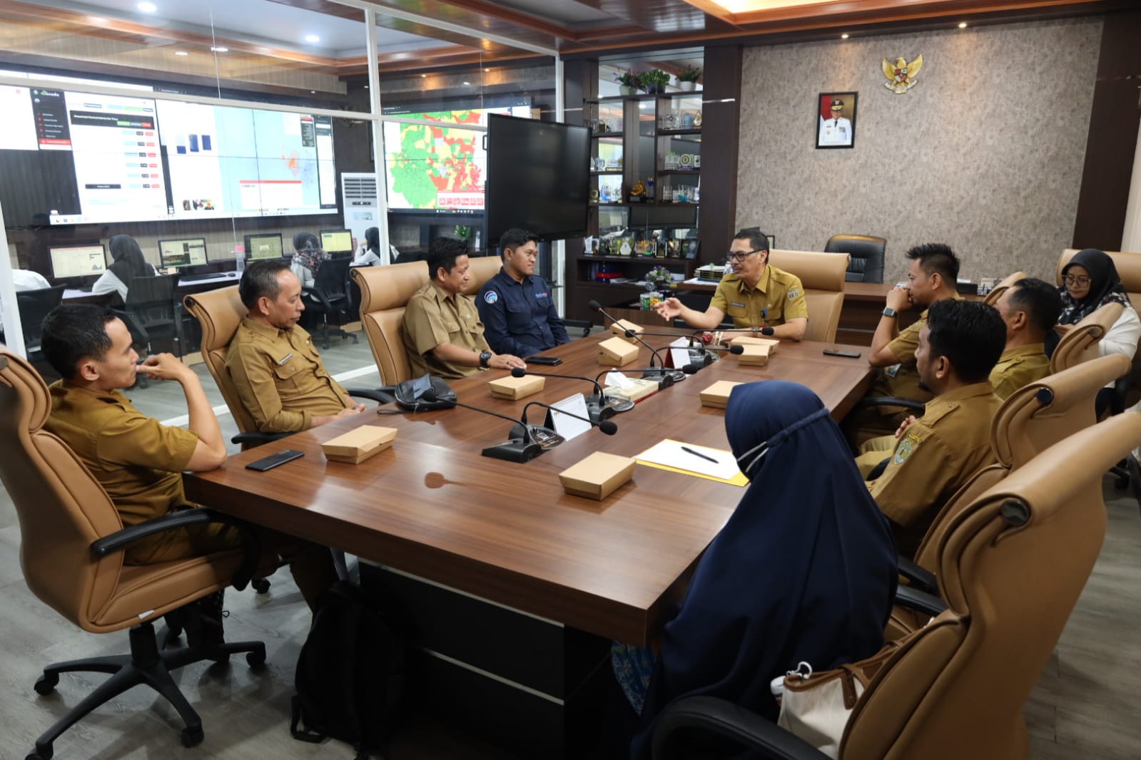 Tingkatkan Tata Kelola Data, DKISP Kunjungi Dinas Komunikasi dan Informatika Provinsi Kalimantan Timur