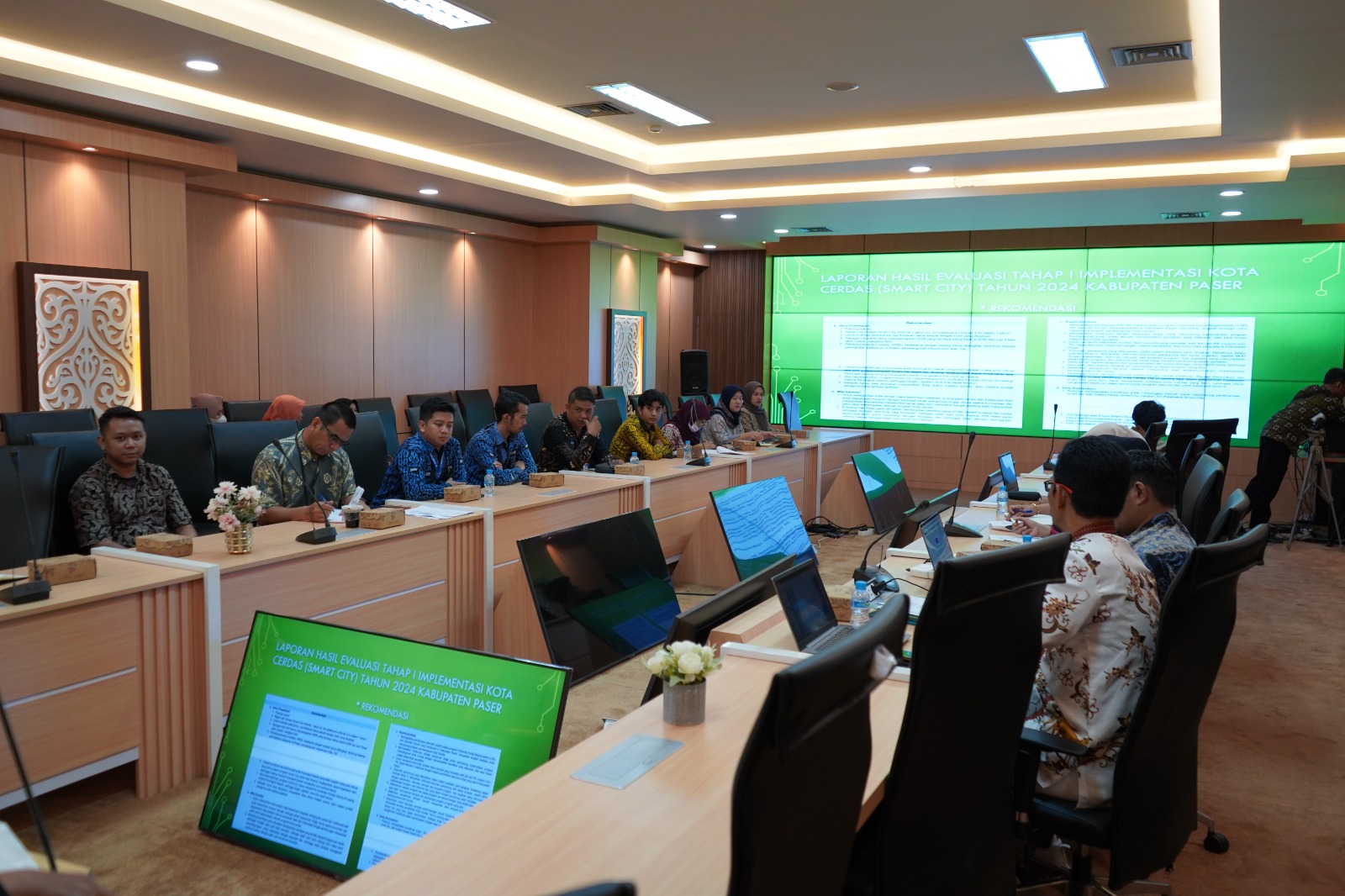 Bidang Aptika Gelar Rapat  Tim Program Smart City Tahap II