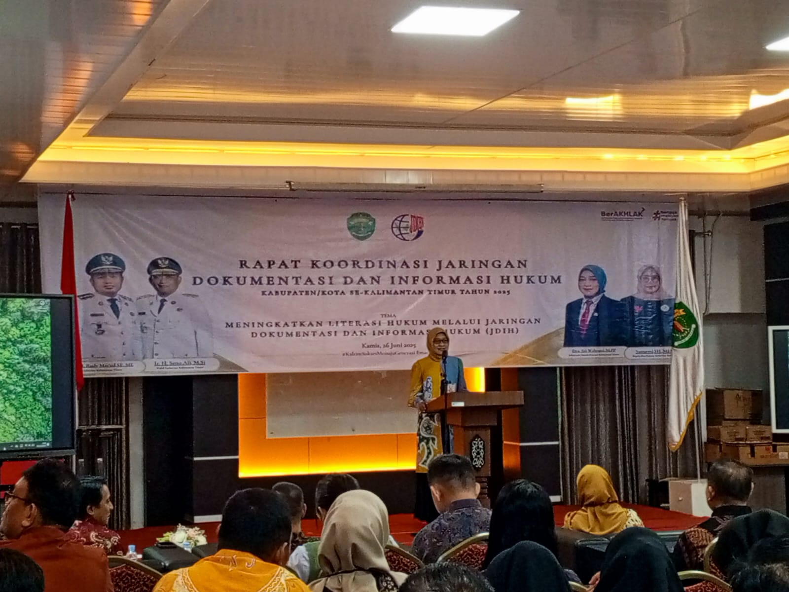Tingkatkan Pengetahuan dan Pemahaman Aparatur Mengenai JDIH, Diskominfostaper Paser hadiri Rakor JDIH Se-Kaltim