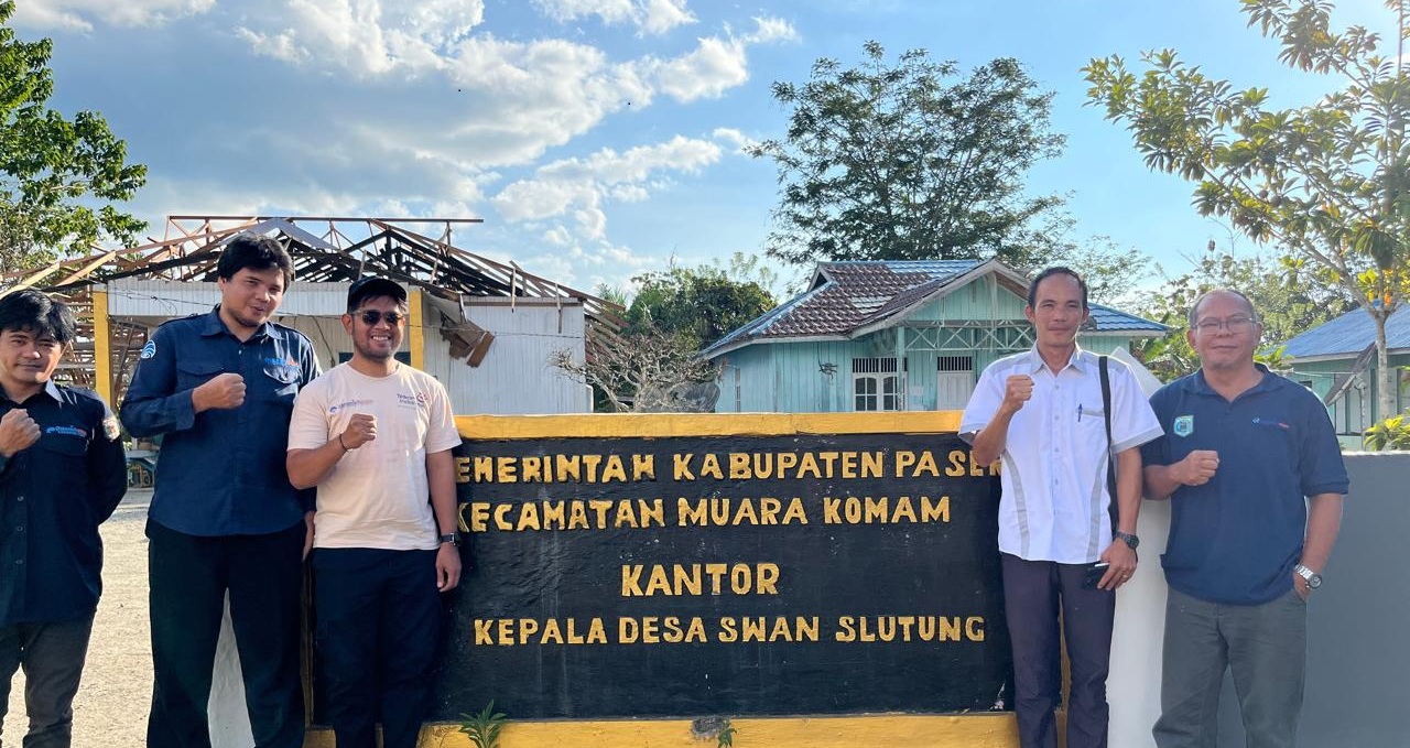 Diskominfostaper Paser Lakukan Survei Kesiapan Jaringan Desa Swan Slutung Dukung Program Gratispol Provinsi Kaltim