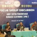 DKISP Paser Hadiri FGD Audit TIK SPBE di Balikpapan