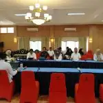 Diskominfostaper Paser Ikuti Harmonisasi Raperbup Tentang Sistem Manajemen Keamanan Informasi di Samarinda